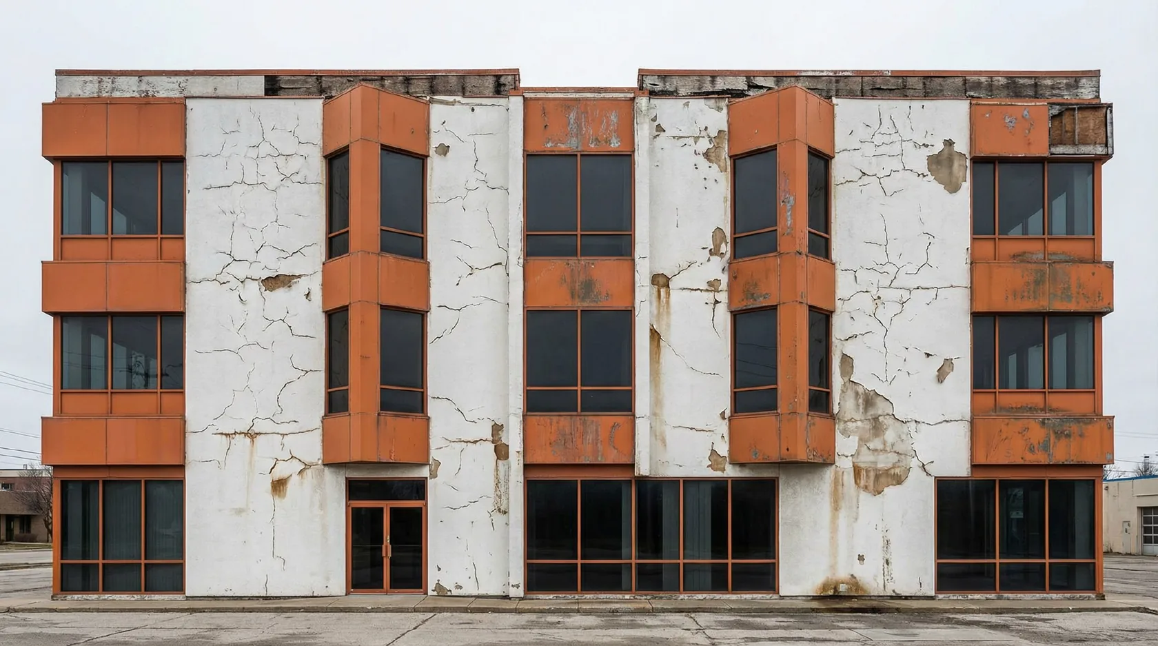 Фото: офисное здание. Административное трёхэтажное здание с монолитным железобетонным каркасом